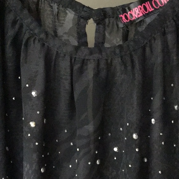 Sparkly Black Midi Dress - Picture 8 of 9